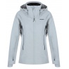 Husky Nakron L svetle seda damska nepromokava trivrstva outdoorova bunda 2
