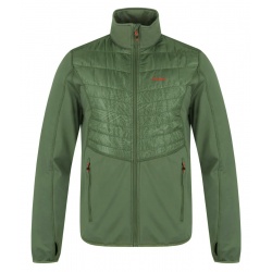 Husky Airy M khaki panska funkcni hybridni sportovni mikina / bunda 2