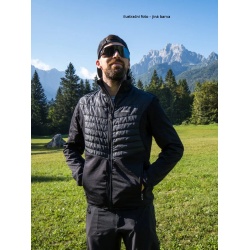 Husky Airy M khaki panska funkcni hybridni sportovni mikina / bunda 3