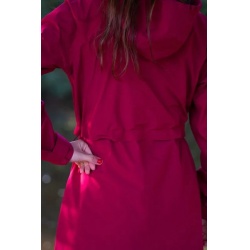 Husky Nevr L magenta damska vodeodolna hardshell outdoorova bunda / kabatek 6