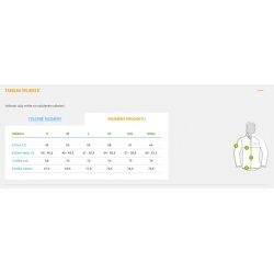 _Husky Airy M neonove modra panska funkcni hybridni sportovni mikina / bunda zmereno