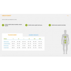 Husky Airy M neonove modra panska funkcni hybridni sportovni mikina / bunda zmereno1