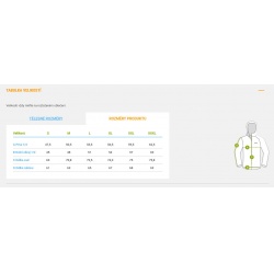 _Husky Artic Zip M orange panska sportovni funkcni tenci mikina zmereno