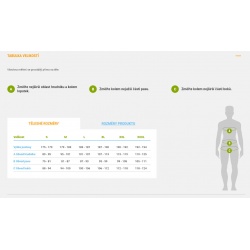 Husky Artic Zip M orange panska sportovni funkcni tenci mikina zmereno1