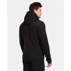 Kilpi Nevia-M cerna UM0203KIBLK panska sportovni funkcni tepla mikina s kapuci 2