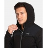 Kilpi Nevia-M cerna UM0203KIBLK panska sportovni funkcni tepla mikina s kapuci 3