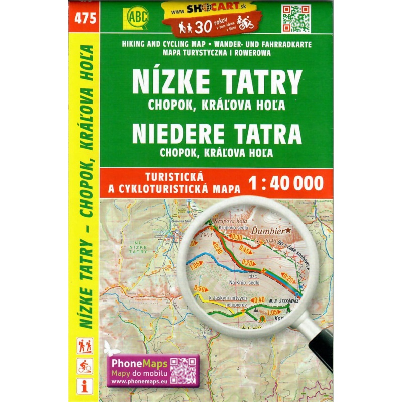 SHOCart 475 Nizke Tatry Chopok  Kralova Hola 40 000 