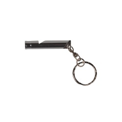 Pistalka kovova stribrna 4,6 cm privesek na klice 1