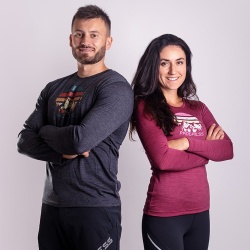 Progress Hela Landscape ostruzinova damske triko dlouhy rukav 100% merino vlna 2