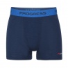 Progress MW SKN 170 tmave modra panske sportovni boxerky 100% merino vlna