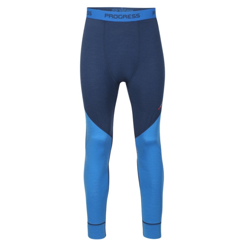 Progress MW SDN 170 tmave modra/modra panske spodky 100% merino vlna
