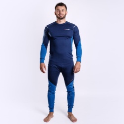 Progress MW SDN 170 tmave modra/modra panske spodky 100% merino vlna 2