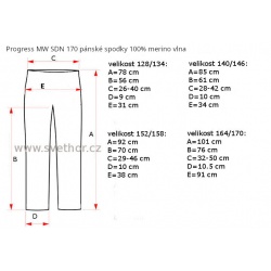 _Progress MW SDN 170 tmave modra/modra panske spodky 100% merino vlna zmereno