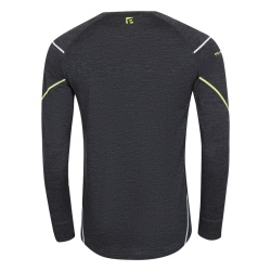 Progress MW NDR 170 cerny melir panske triko dlouhy rukav 100% Merino vlna 1