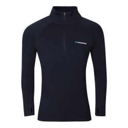 Progress MT TRZ 250 cerno-modra pansky rolak / triko dlouhy rukav zip 100% Merino vlna