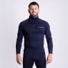 Progress MT TRZ 250 cerno-modra pansky rolak / triko dlouhy rukav zip 100% Merino vlna 2