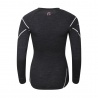 Progress MW NDRZ 170 cerny melir damske triko dlouhy rukav 100% Merino vlna 1