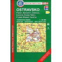 KČT 61-62 Ostravsko 1:50 000 turistická mapa