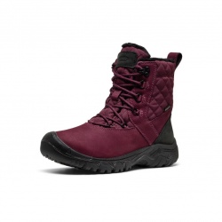 Keen Greta Boot II WP W fig/black damske zimni vyssi nepromokave boty 2