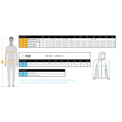 _Kilpi Turnau-M tmave modra ZM0110 panska nepromokava zimni lyzarska bunda zmereno