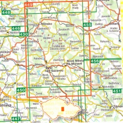 SHOCart 449 zdarske vrchy 40 000 oblast