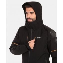 Kilpi Turnau-M cerna ZM0110 panska nepromokava zimni lyzarska bunda 4