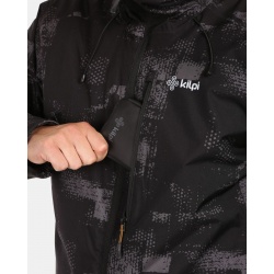 Kilpi Tampa-M cerna ZM0112KIBLK panska vodeodolna zimni lyzarska bunda 4