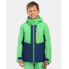 Kilpi Denver-JB zelena ZJ0101KI detska vodeodolna zimni lyzarska bunda