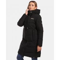 Kilpi Sali-W cerna ZL0126 damsky vodeodolny zimni kabat s odepinacimi rukavy /vesta 2