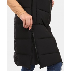 Kilpi Sali-W cerna ZL0126 damsky vodeodolny zimni kabat s odepinacimi rukavy /vesta 5