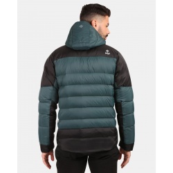 Kilpi Guus-M tmave zelena ZM0115 panska lehka zimni perova bunda Primaloft Downblend DWR1