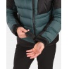 Kilpi Guus-M tmave zelena ZM0115 panska lehka zimni perova bunda Primaloft Downblend DWR2