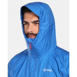 Kilpi Hurricane-M modra ZM0103 panska lehka sbalitelna nepromokava bunda 3