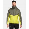Kilpi Hurricane-M světle zelená ZM0103 pánská lehká sbalitelná nepromokavá bunda