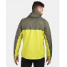 Kilpi Hurricane-M světle zelená ZM0103 pánská lehká sbalitelná nepromokavá bunda 1