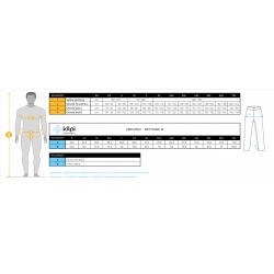 _Kilpi Methone-M cerna ZM0405KIBLK panske nepromokave zimni lyzarske kalhoty zmereno