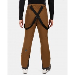 Kilpi Methone-M hneda ZM0405KIBRN panske nepromokave zimni lyzarske kalhoty 1