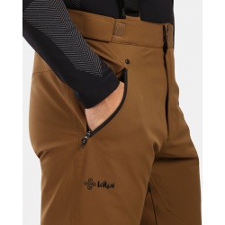 Kilpi Methone-M hneda ZM0405KIBRN panske nepromokave zimni lyzarske kalhoty 2