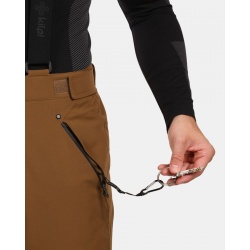 Kilpi Methone-M hneda ZM0405KIBRN panske nepromokave zimni lyzarske kalhoty 3