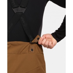 Kilpi Methone-M hneda ZM0405KIBRN panske nepromokave zimni lyzarske kalhoty 7