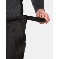 Kilpi Alpin-M cerna ZM0413KIBLK panske lehke sbalitelne nepromokave kalhoty 1