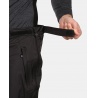 Kilpi Alpin-M cerna ZM0413KIBLK panske lehke sbalitelne nepromokave kalhoty 1
