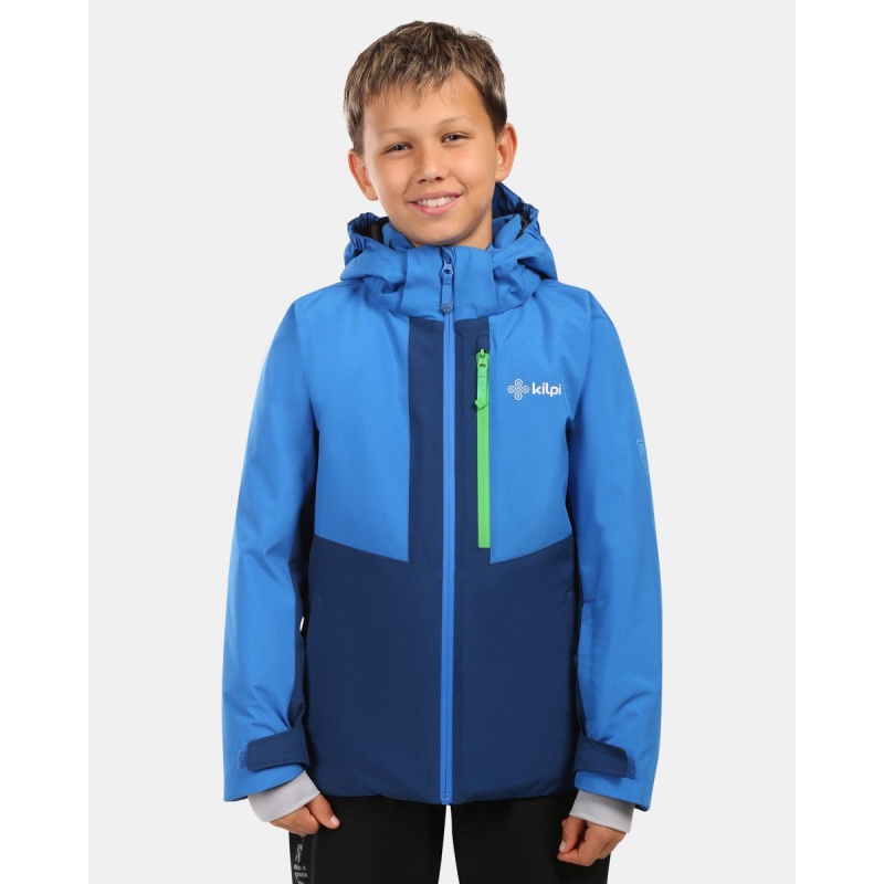 Kilpi Denver-JB modra ZJ0101KI detska vodeodolna zimni lyzarska bunda 