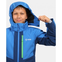 Kilpi Denver-JB modra ZJ0101KI detska vodeodolna zimni lyzarska bunda 3