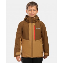 Kilpi Denver-JB hneda ZJ0101KI detska vodeodolna zimni lyzarska bunda 