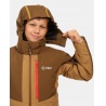 Kilpi Denver-JB hneda ZJ0101KI detska vodeodolna zimni lyzarska bunda 3