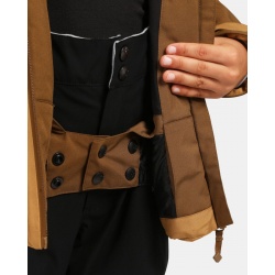 Kilpi Denver-JB hneda ZJ0101KI detska vodeodolna zimni lyzarska bunda 4