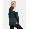 Kilpi Memphis-W tmave zelena VL0201KIDGN damska funkcni sportovni mikina s kapuci 1