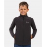 Kilpi Glamer-J cerna ZJ0203KI detska juniorska fleecova sportovni mikina Opti-heat