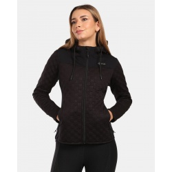 Kilpi Nevia-W cerna ZL0212KIBLK damska sportovni funkcni tepla mikina s kapuci 2